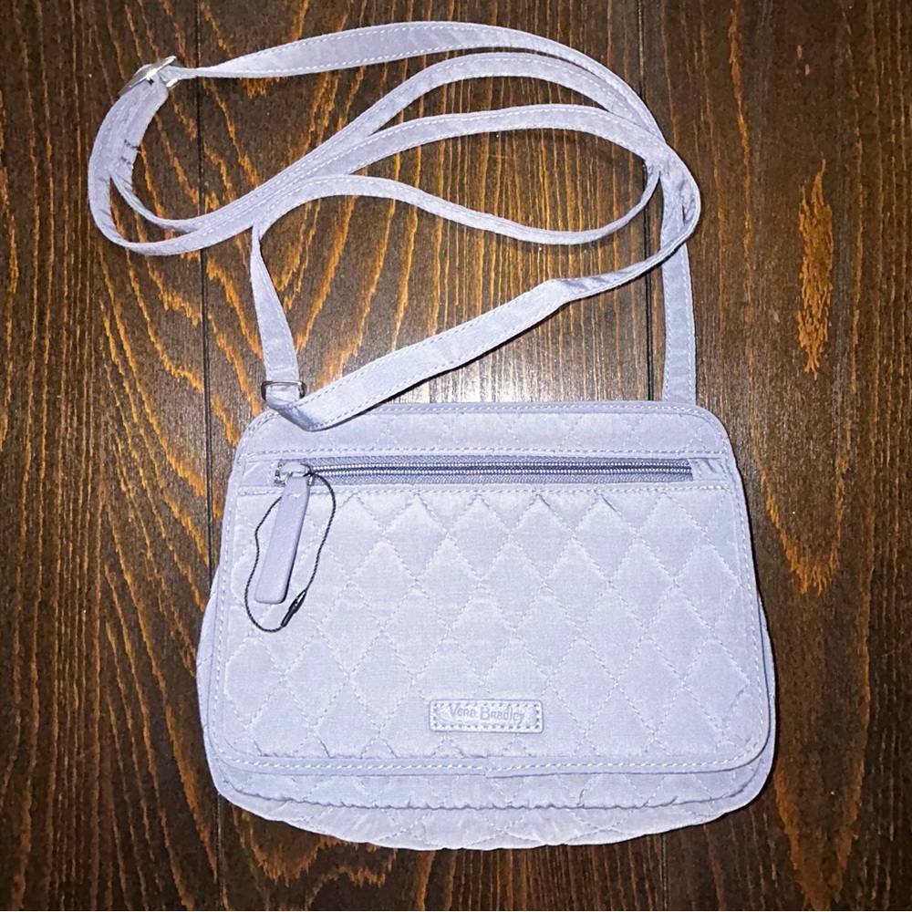 Vera Bradley Light Blue Quilted Crossbody Bag